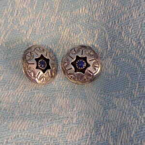 Lapis Lazuli Sterling  silver earrings